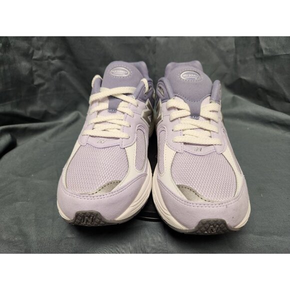 New Balance 2002 Sneakers GC2002PK Mesh Purple White Girls Size 5 NEW IN BOX! - Picture 3 of 11